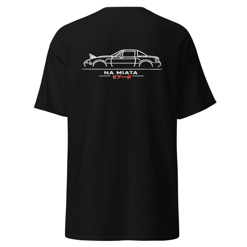 NA Outline Tee-Black-150 Entries