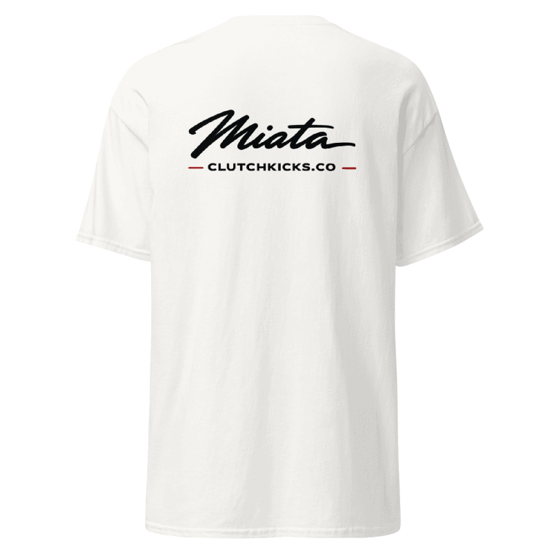 NA Miata Tee-White-150 Entries