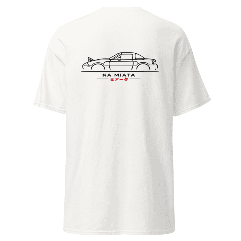 NA Outline Tee-White-150 Entries